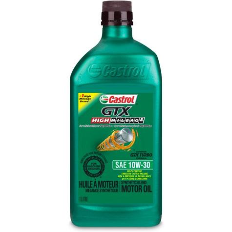 Castrol GTX High Mileage Engine Oil, 1-L offers at $13.99 in Part Source