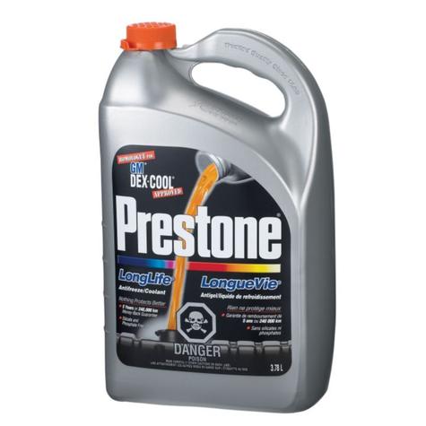 71118 Prestone Extended Life DEX-COOL Concentrate Anti-Freeze/Coolant, 3.78-L offers at $29.99 in Part Source