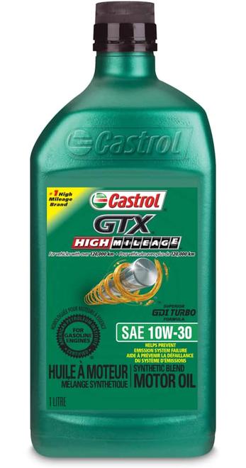 00017-38 Castrol GTX High Mileage Motor Oil, 1L offers at $13.99 in Part Source