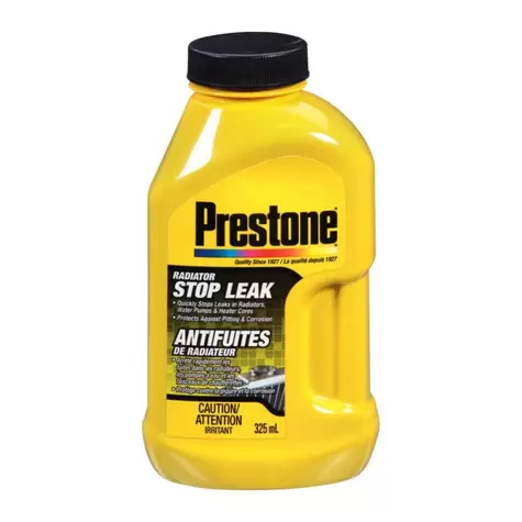 70284 Prestone Radiator Stop Leak, 325-mL offers at $7.99 in Part Source