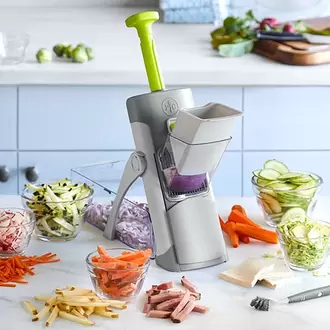 Rapid-Prep Mandoline offers at $75 in Pampered Chef