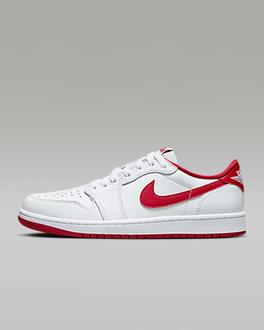 Air Jordan 1 Low OG 'White/Red' offers at $126.99 in Nike