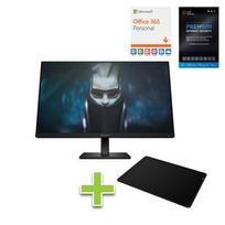 Victus Gaming Desktop with 24" Monitor,Total Defense & Microsoft Office 365 offers at $214.99 in Aaron's