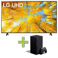 65" LG AI ThinQ 4K Ultra HD Smart TV & Xbox Series X 1TB Console offers at $151.98 in Aaron's