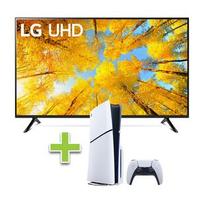 75" LG AI ThinQ TV & Playstation 5 offers at $232.98 in Aaron's