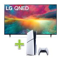 65" LG QNED TV & Playstation 5 offers at $232.98 in Aaron's