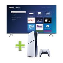 50" QLED Roku TV & Playstation 5 offers at $127.98 in Aaron's