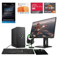 HP Victus Gaming Desktop 8GB Ram 512GB SSD w/ 24" HP FHD Monitor, Total Defense Internet Security & Microsoft Office 365 offers at $194.99 in Aaron's