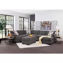 Kendall Sectional w/ Storage Ottoman offers at $176.98 in Aaron's