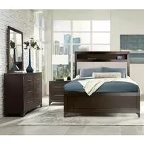 Urban 6 - Piece Queen Bedroom Set offers at $79.99 in Aaron's