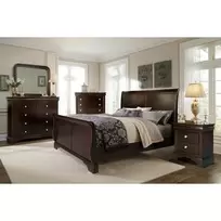 5 - Piece Dominique II Queen Bedroom Set offers at $62.99 in Aaron's