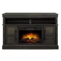 54" TV Stand Media Fireplace w/ 23" Firebox Insert offers at $44.99 in Aaron's