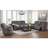 Brynn Reclining Sofa, Reclining Loveseat, Glider Recliner offers at $164.98 in Aaron's