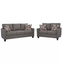 2 - Piece Meme II Sofa & Loveseat offers at $79.99 in Aaron's