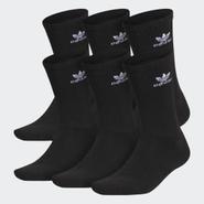 Trefoil Crew Socks 6 Pairs offers at $17 in Adidas