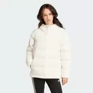 Helionic Hooded Down Jacket offers at $250 in Adidas