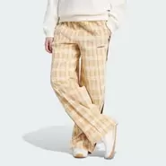 Corduroy Tartan Wide Leg Pants offers at $75 in Adidas