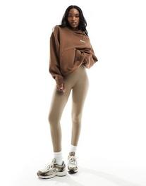 New Balance Linear Heritage hoodie in brown offers at $45.5 in Asos