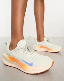 Nike React infinity Run Flyknit 4 sneakers in green offers at $96 in Asos