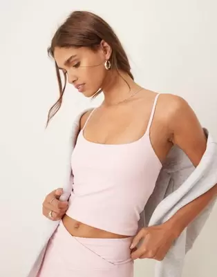 Tala DayFlex tank top in pink offers at $58 in Asos