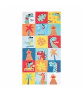 KIDS QUICK DRY BEACH TOWEL 27X54" PREHISTORIC SUMMER offers at $6.39 in Beddington's