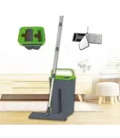 STUDIO 707 FLAT MOP w/BUCKET GREEN/GREY 12.5"X4.3"X48" offers at $19.99 in Beddington's