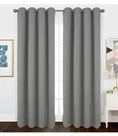 GRACE 2pk BLACKOUT GROMMET WINDOW PANELS 52X84" offers at $34.99 in Beddington's