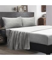 LAUREN TAYLOR LUXURIOUS AND SOFT COMFORT SHEET SET w/EMBOSSED HEM & PC (MP2) offers at $39.99 in Beddington's