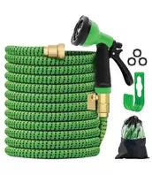 SOL DE MARE EXPANDABLE GARDEN HOSE w/10 FUNCTION SPRAY NOZZEL 50FT offers at $29.99 in Beddington's