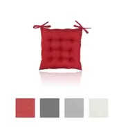 MORRIS TWO TONE MELANGE CHAIR PAD 16X16" (MP6) offers at $9.99 in Beddington's