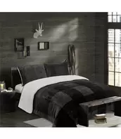 LAUREN TAYLOR ASPEN/ALPINE PLAID FLEECE REVERSE TO SHERPA COMFORTER SET (MP2) offers at $69.99 in Beddington's