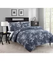 TIANNA DUVET COVER SET GREY (MP2) offers at $29.99 in Beddington's