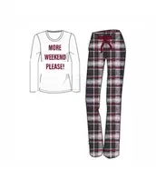 LAIDES 2Pc YARN DYE FLANNEL PYJAMAS offers at $29.99 in Beddington's