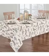 PRINTED CHRISTMAS FLANNEL BACKED PEVA TABLECLOTH AST offers at $4.19 in Beddington's