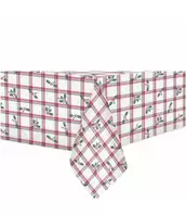 PRINTED PEVA CHRISTMAS TABLECLOTH offers at $5.59 in Beddington's