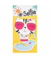 KIDS QUICK DRY BEACH TOWEL 27X54" POOL SELFIE offers at $7.99 in Beddington's