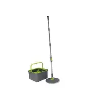 STUDIO 707 MOP AND BUCKET SET GREEN/GREY 11.8X11.8X6" offers at $39.99 in Beddington's