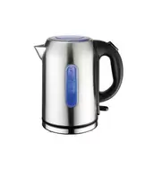 A LA CUISINE STAINLESS STEEL  ELECTRIC 1.7L KETTLE w/BLUE LED LIGHT offers at $29.99 in Beddington's