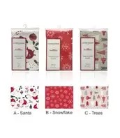 STUDIO 707 CHRISTMAS PRINTED VINYL TABLECLOTH 52X70" OBLG (MP12) offers at $5.99 in Beddington's