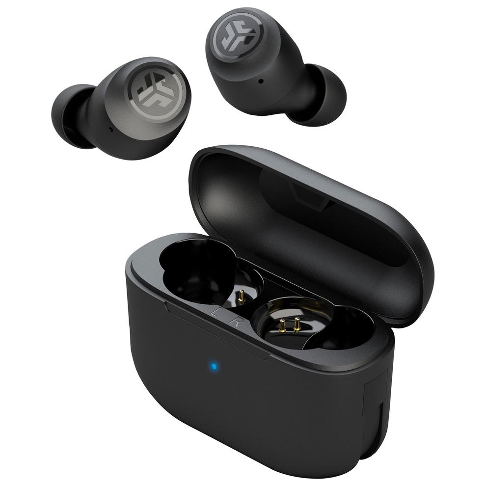JLab GO Air POP In-Ear True Wireless Earbuds - Black offers at $25.98 in Best Buy