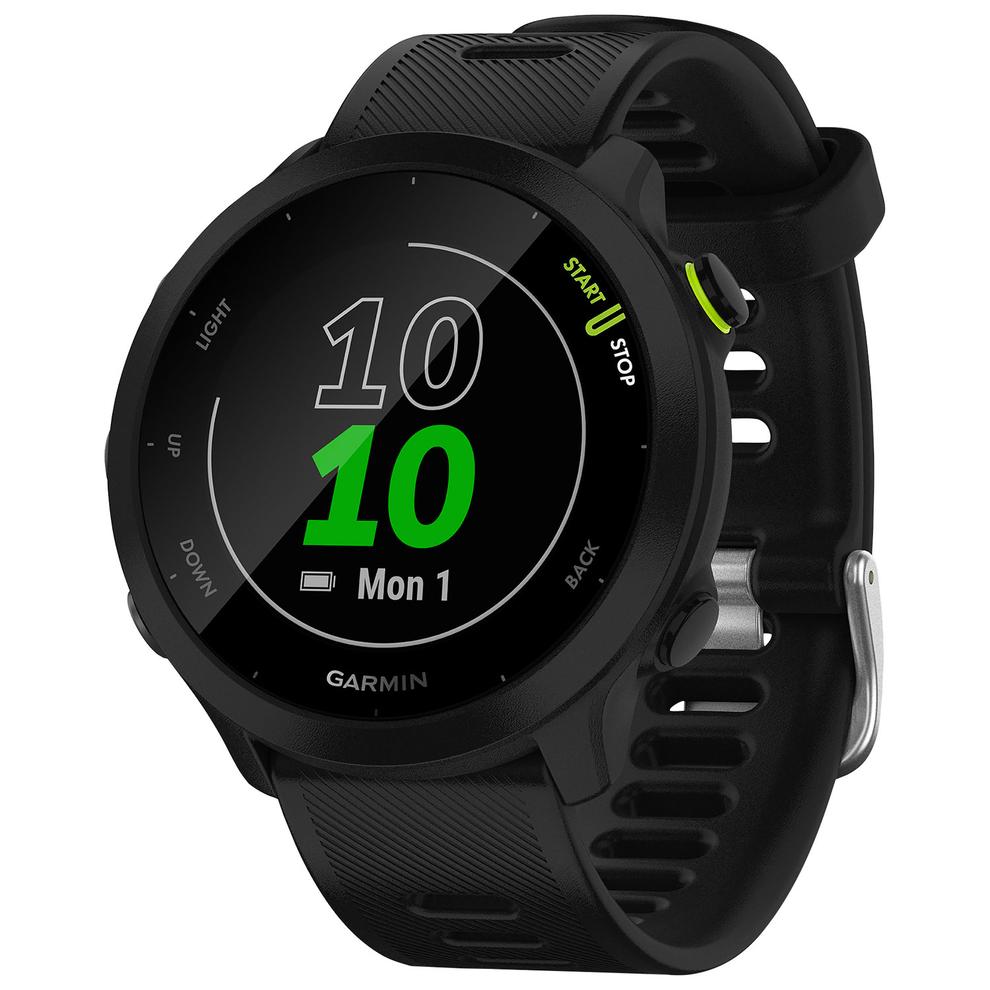 Garmin Forerunner 55 GPS Watch with Heart Rate Monitor - Black offers at $229.99 in Best Buy