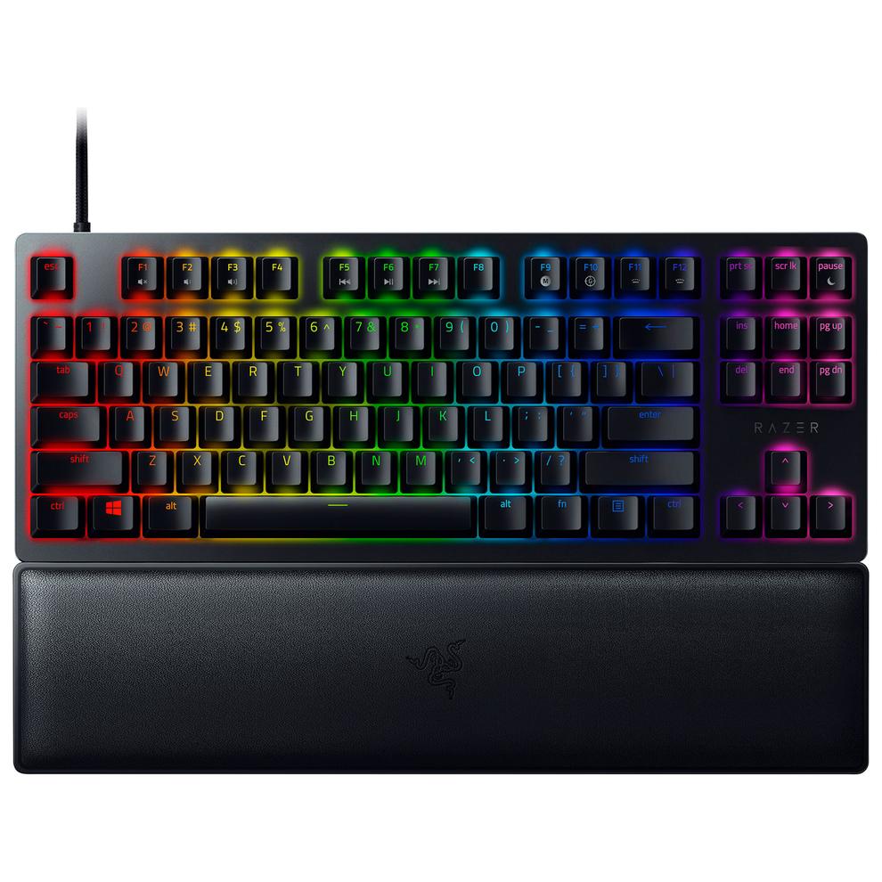 Razer Huntsman V2 TKL Backlit Mechanical Linear Red Optical Ergonomic Gaming Keyboard offers at $119.99 in Best Buy