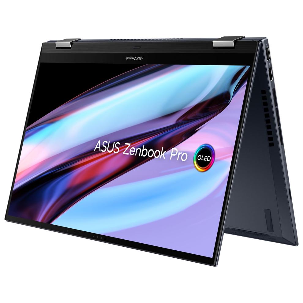 ASUS Zenbook Pro 15 Flip OLED 15.6" Touchscreen 2-in-1 Laptop - Black (Intel Evo i7-12700H/1TB SSD/16GB RAM) offers at $1299.95 in Best Buy