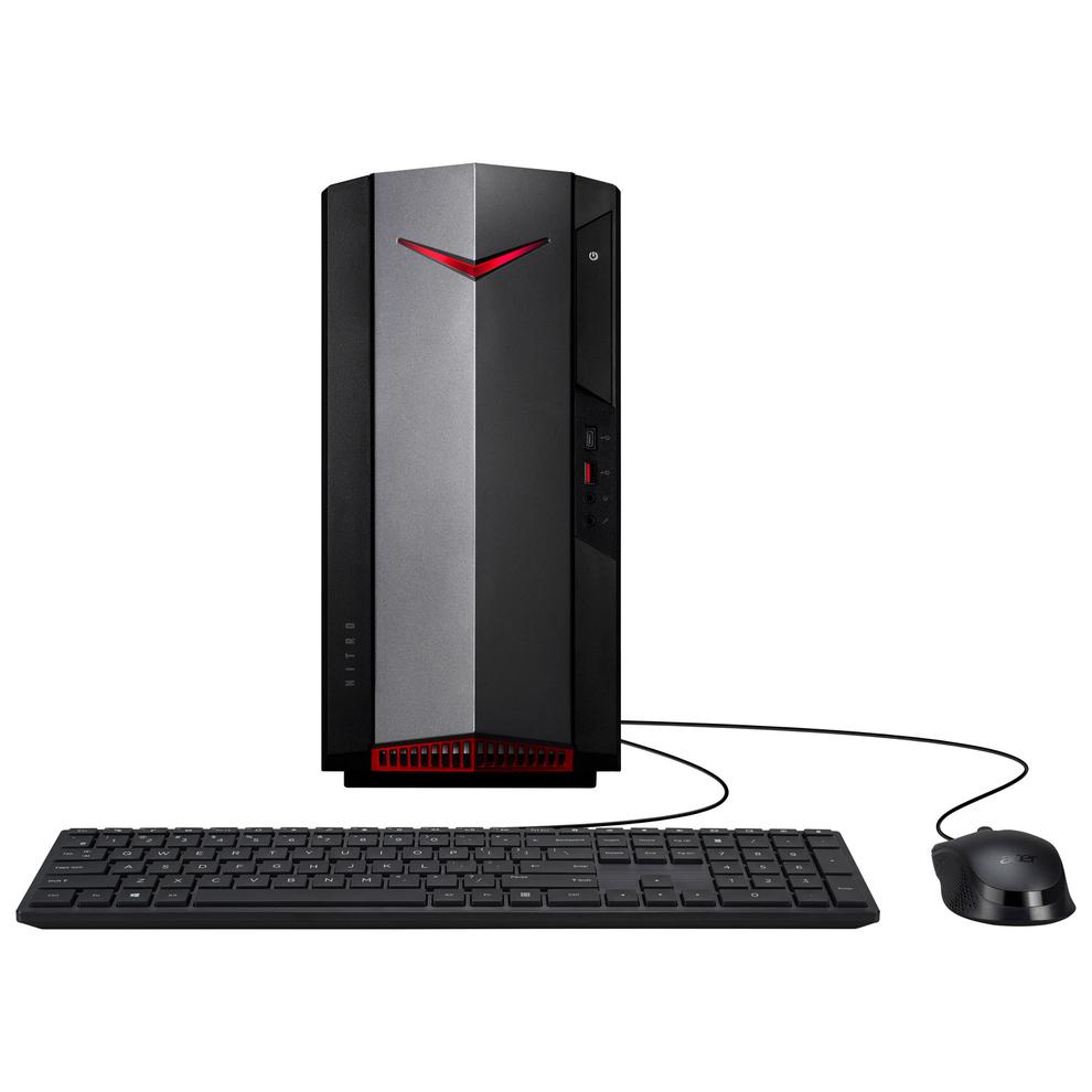 Acer Nitro N50 Gaming PC (Intel Ci5-12400F/1TB HDD/512GB SSD/12GB RAM/GTX 1660 Super) - Only at Best Buy offers at $699.99 in Best Buy