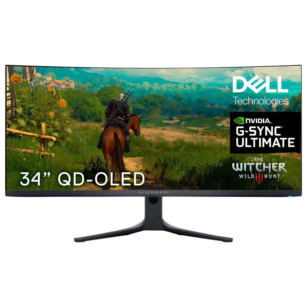 Alienware 34" WQHD 165Hz 0.1ms GTG Curved QD-OLED LED G-Sync FreeSync Gaming Monitor (AW3423DWF) offers at $1099.99 in Best Buy