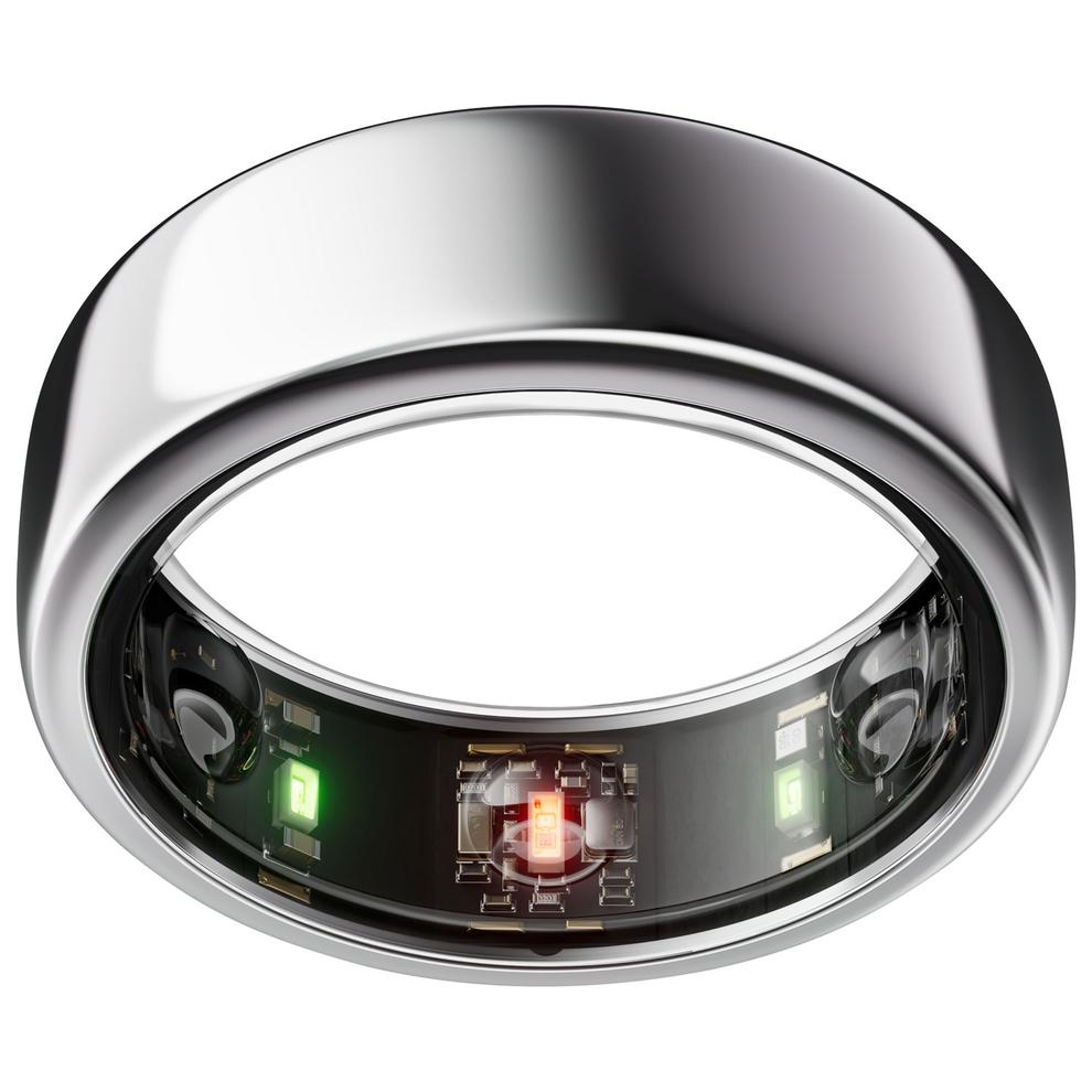 Oura Ring Gen3 - Horizon - Size 8 - Silver offers at $419.99 in Best Buy