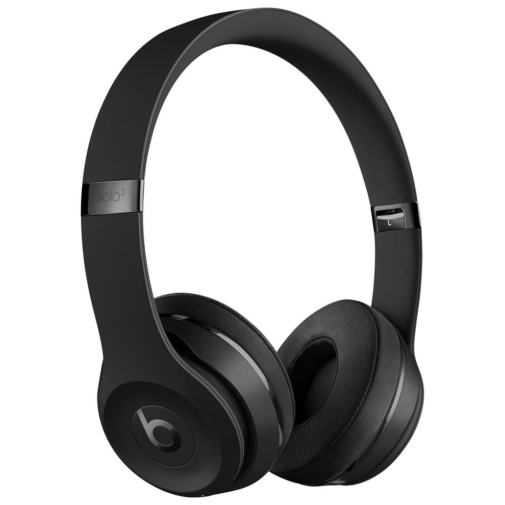 Beats by Dr. Dre Solo3 Icon On-Ear Sound Isolating Bluetooth Headphones - Matte Black offers at $198.98 in Best Buy