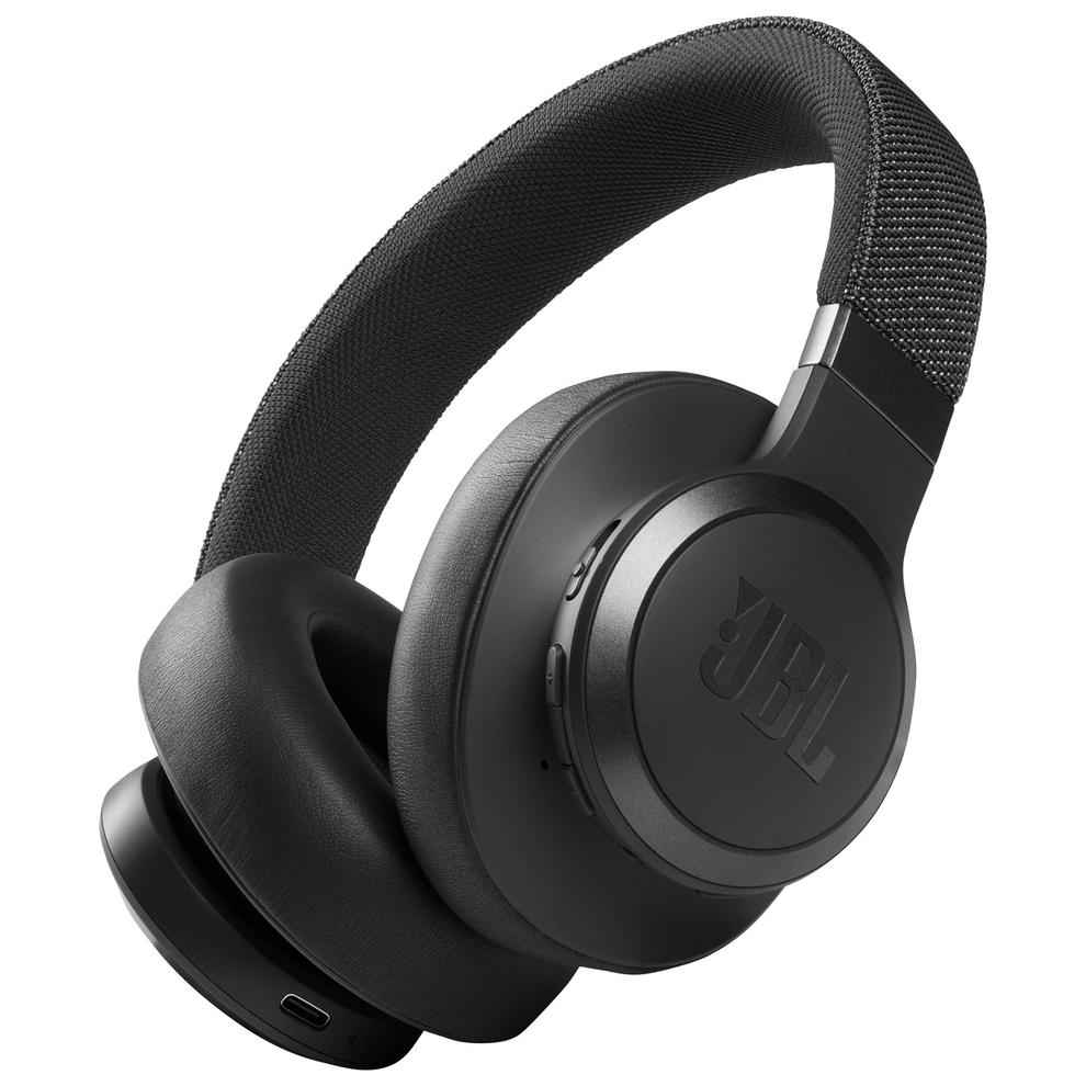 JBL Live 660NC Over-Ear Noise Cancelling Bluetooth Headphones - Black offers at $169.99 in Best Buy