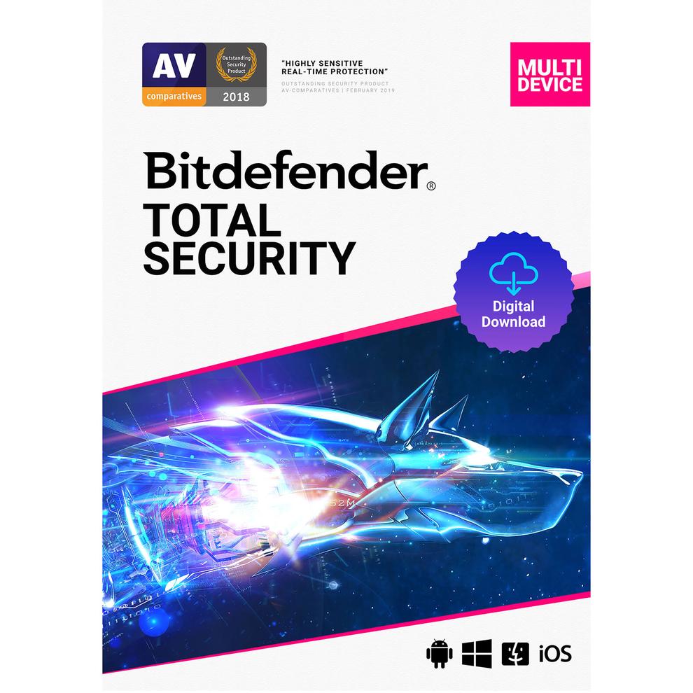 Bitdefender Total Security Bonus Edition (PC/Mac/iOS/Android) - 5 User - 3 Yr - Digital Download - Only at Best Buy offers at $79.99 in Best Buy