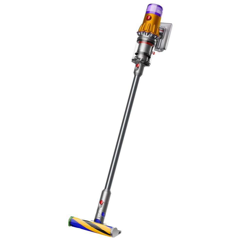 Dyson V12 Detect Slim Cordless Bagless Stick Vacuum - Satin Yellow/Gloss Nickel offers at $749.99 in Best Buy
